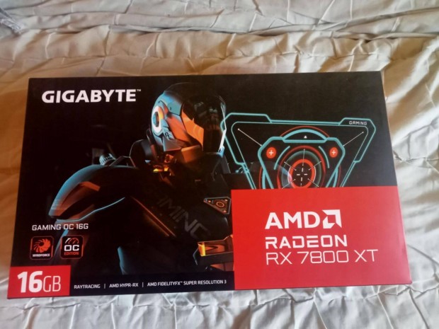 Gigabyte radeon rx 7800 xt gaming oc garanciás Csere is érdekel