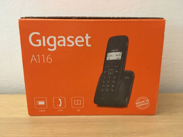 Gigaset A116 Digitlis zsinr nlkli telefon