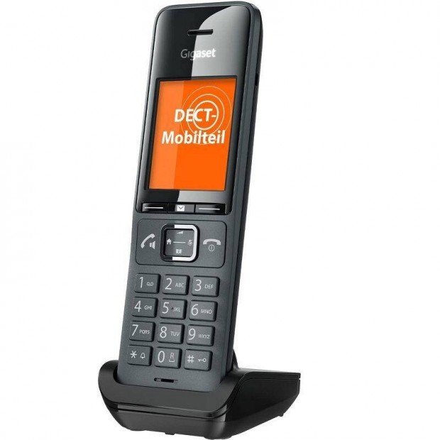 Gigaset Comfort 520 HX vezetk nlkli telefon, DECT - titnium/fekete