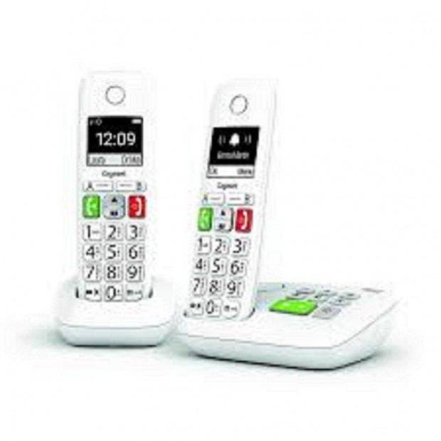 Gigaset E290A Duo Analóg Telefon - Fehér