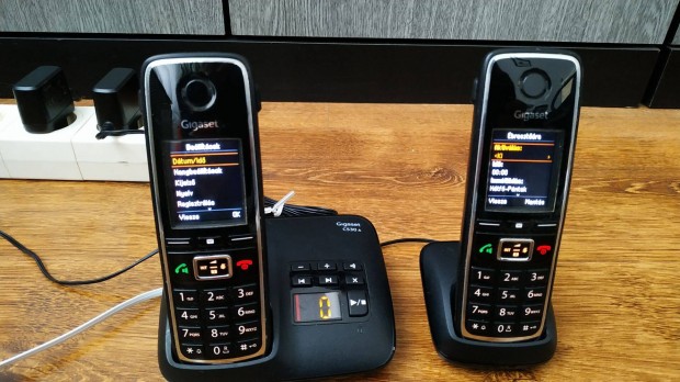 Gigaset c530a duo s c430a duo vezetkes hordozhat telefon