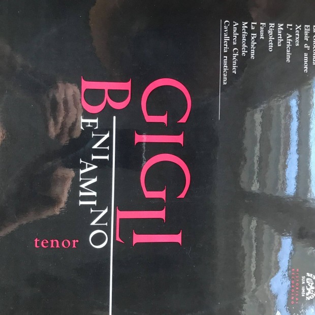 Gigli recital - Beniamino