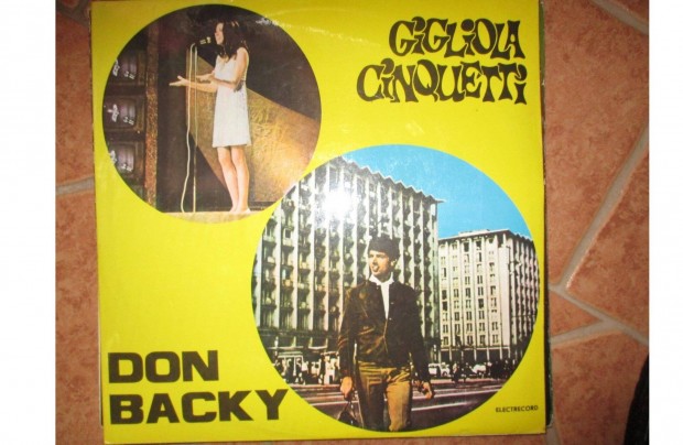 Gigliola Cinquetti s Don Backy vinyl hanglemez elad