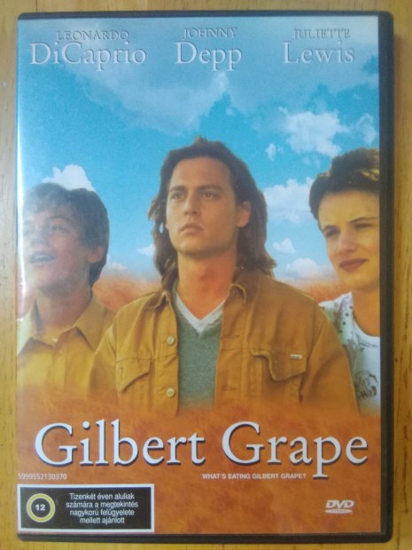 Gilbert Grape jszer dvd Johnny Depp - Leonardo Dicaprio 