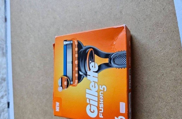 Gillette Fusion5 6 db os csomag j gyri csomagols eredeti termk Ha