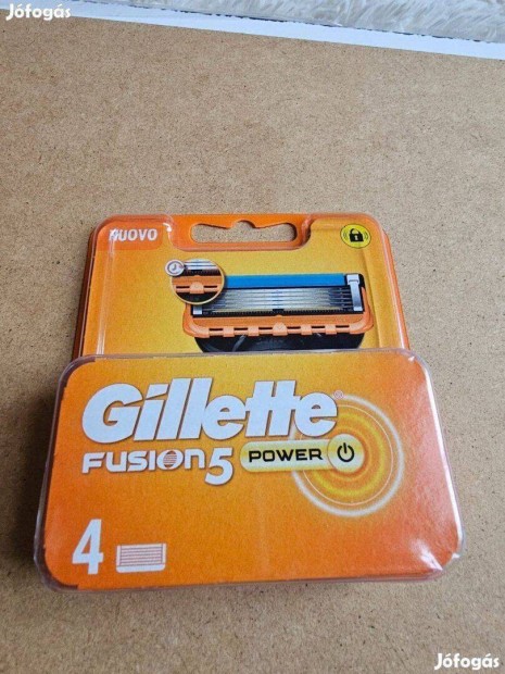 Gillette Fusion5 Power 4 db csere fej j gyri csomagols Ha szeretn