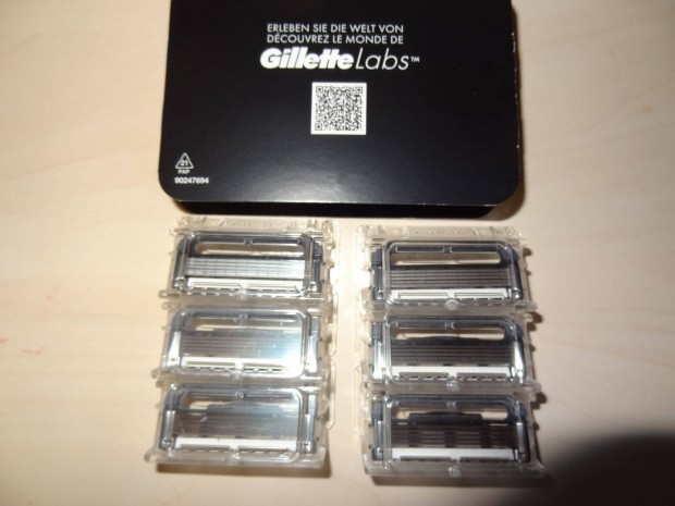 Gillette Labs 6db.borotva fej