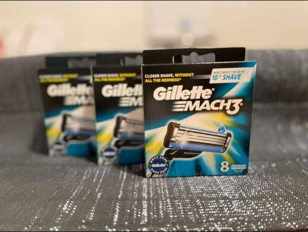 Gillette Mach-3 8 darabos