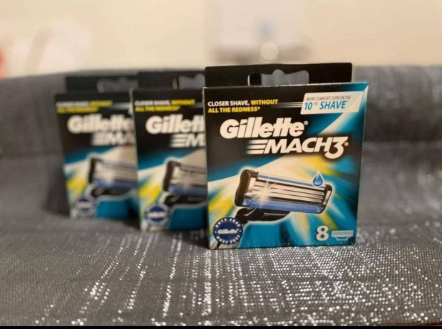 Gillette Mach-3 8 darabos borotvapenge