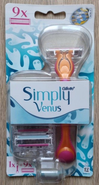 Gillette Simply Venus Starter Set 9x penge - j bontatlan