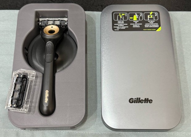 Gillette labs black & gold borotva