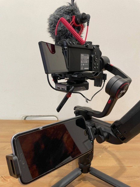 Gimbal Szett - Weebill S, Nikon z30, Boya mic, transmitter