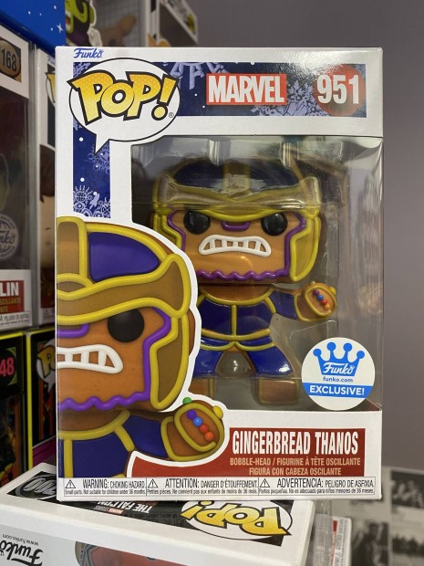 Gingerbread Thanos funko pop exc.