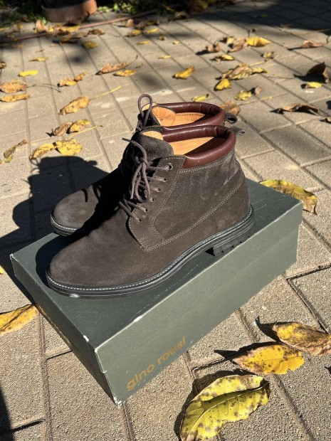 Gino Rossi nubuck br elegns bakancs 41