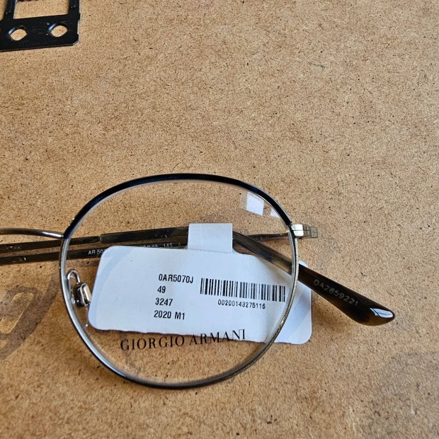 Giorgio Armani AR5070J 3247 optikai keret új tok nélkül 49-es