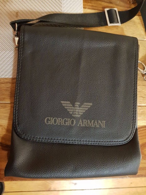 Giorgio Armani brbl kszlt fekete vlltska (Armani tska), (j)