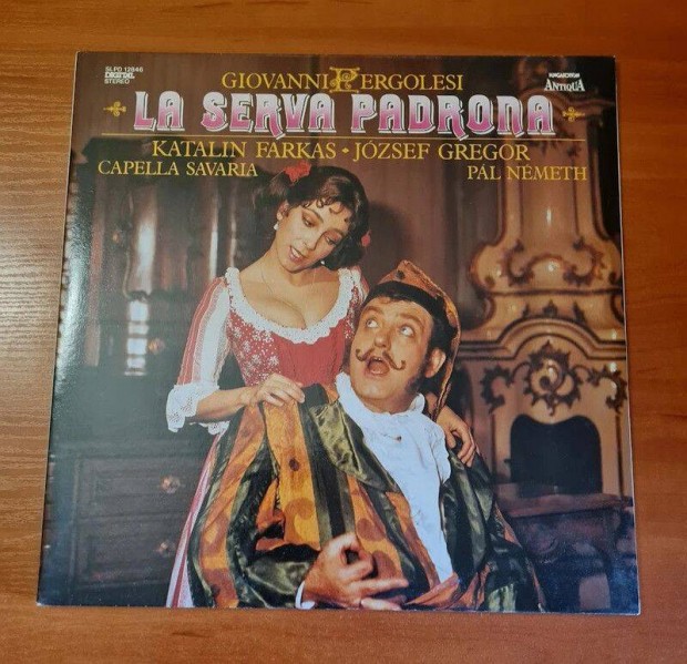 Giovanni Pergolesi - La Serva Padrona; LP, Vinyl