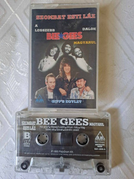 Gipp's Egylet - Bee Gees dalok magyarul kazetta