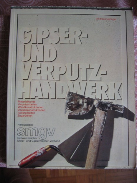 Gipser- und Verputz-Handwerk nmet nyelv, knyv