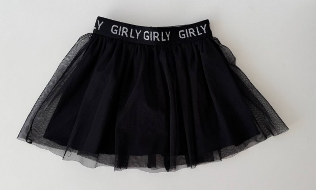 Girly fekete francia tllszoknya 3 v