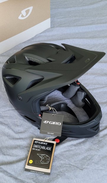 Giro Switchblade MIPS fullface buksisak, M (55-59 cm), matt fekete