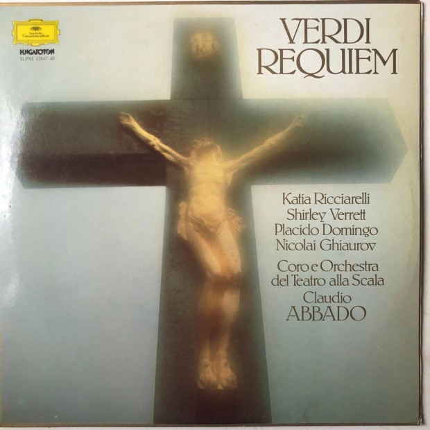 Giuseppe Verdi Requiem (Placido Domingo, 1980, 2db) | 2LP Bakelit