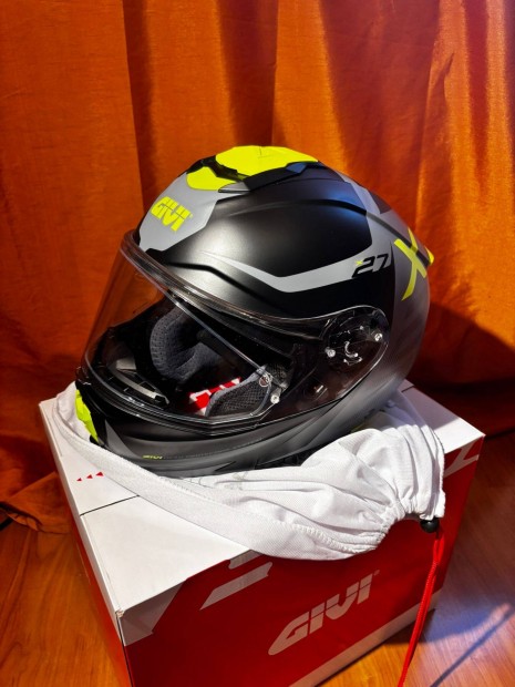 Givi X27 Dimension Fekete/Szürke/Sárga XL bukósisak - Új