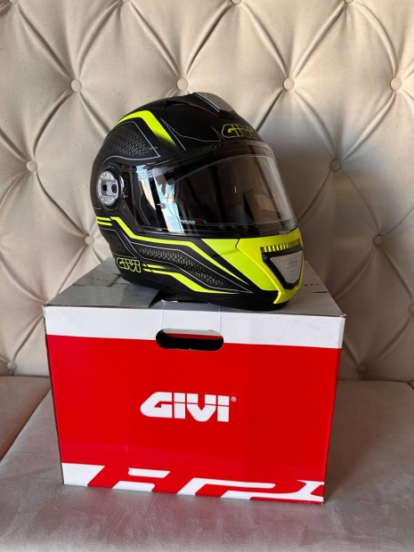 Givi X33 TG.6 fekete/fluo sárga túrasisak
