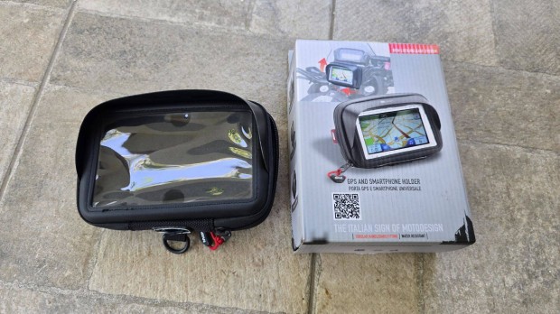 Givi motoros GPS- és telefontartó