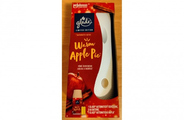 Glade, Warm Apple Pie automata légfrissítő készülék+utántöltő269ml,Új