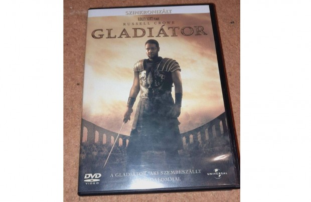 Gladitor DVD (2000) Szinkronizlt (Ridley Scott filmje. Russell Crowe