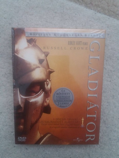 Gladitor (3 DVD - klnleges, digipack kiads)