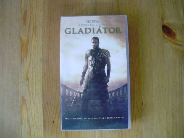 Gladiátor ( Russel Crowe ) film VHS videokazetta video kazetta