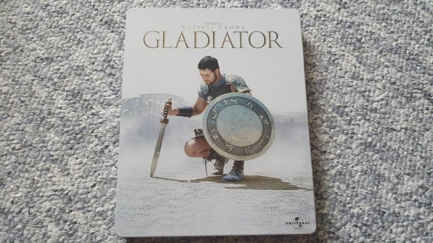 Gladitor blu-ray steelbook (bvtett kiads)