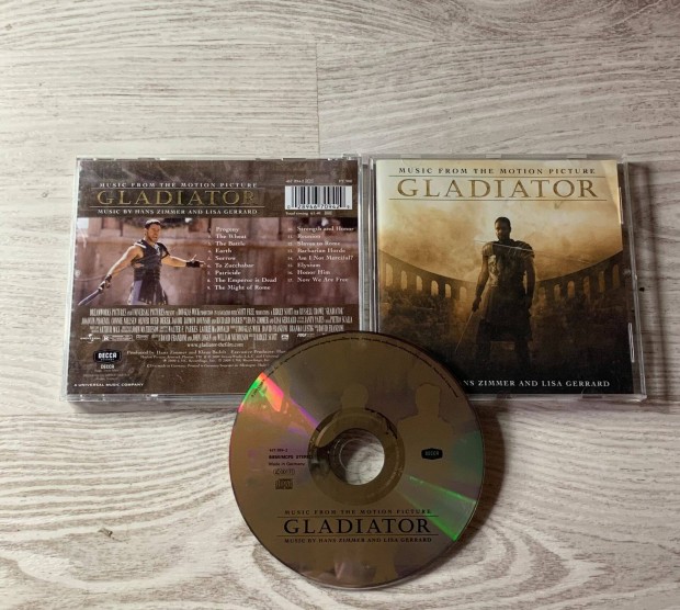 Gladiator filmzene CD