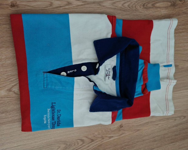 Glen sportos pamut férfi pulóver L-XL