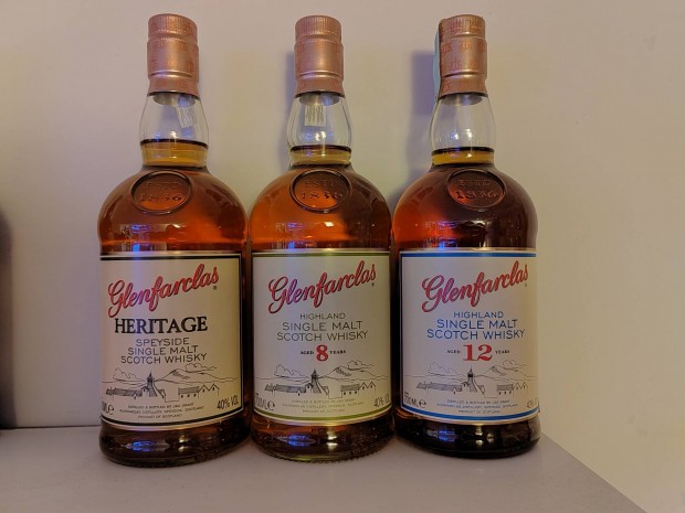 Glenfarclas Heritage / 8 / 12  elad. 