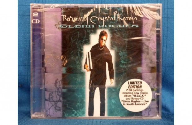 Glenn Hughes - Return of Chrystal Karma 2xCD. /j, flis/ Lim.edition