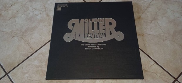 Glenn Miller 3db bakelit lemez album