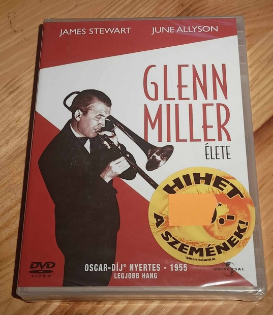 Glenn Miller lete dvd bontatlan James Stewart, June Allyson