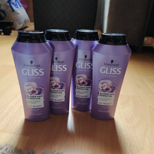 Gliss Blonde hair perfector - sampon sz�ke hajra �j!