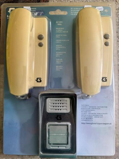 Global M115FX2-P215 - Ktlaksos audio kaputelefon szett