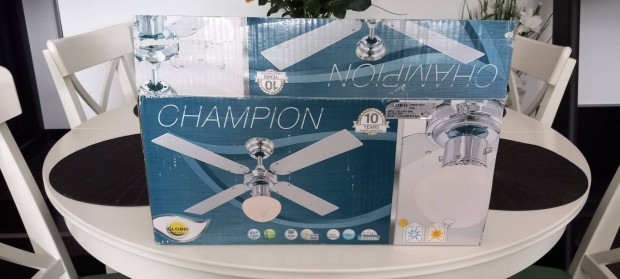 Globo champion mennyezeti ventilátor világítással eladó (106,6 cm)