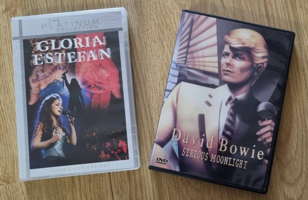 Gloria Estefan s David Bowie koncert DVD-k