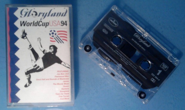 Gloryland; az 1994-es foci vb hivatalos zenei vlogatsa MC kazetta