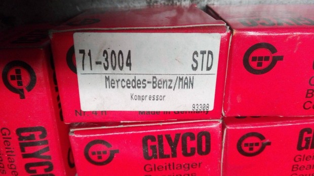 Glyco 71-3004 STD Mercédes-Benz/Man Kompressor csapágy