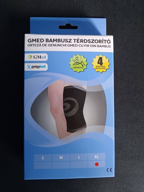 Gmed bambusz térdszorító XL