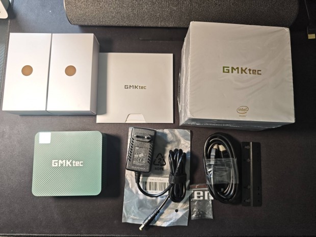 Gmktec g3 mini pc Intel n100 8/256gb új állapotban