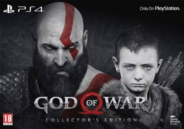 God Of War Collectors Edition (2018) No DLC eredeti Playstation 4 jt