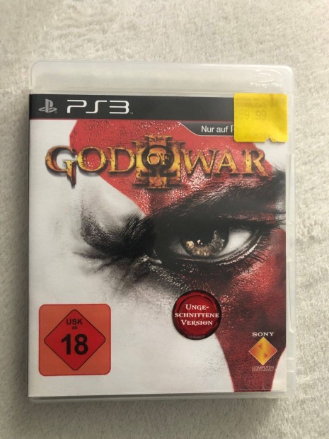 God of War 3 III Ps3 Playstation 3 jtk